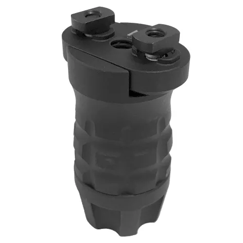 Samson Manufacturing Corp. MLOK Short Vertical Grip, Grenade Style, Black 04-05102-01