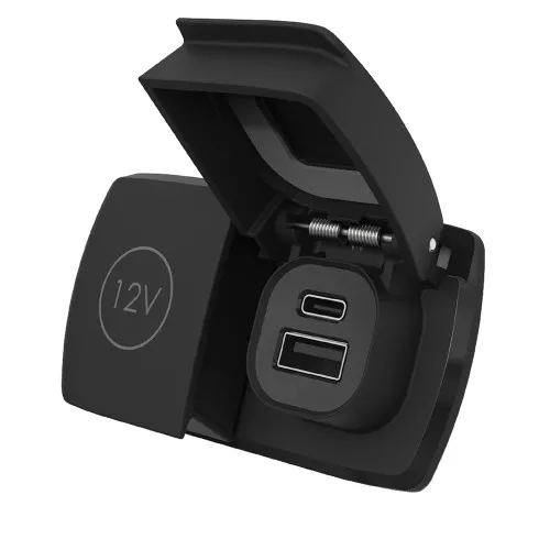 Scanstrut Flip Pro Duo - USB-AUSB-C w/12V Power Socket