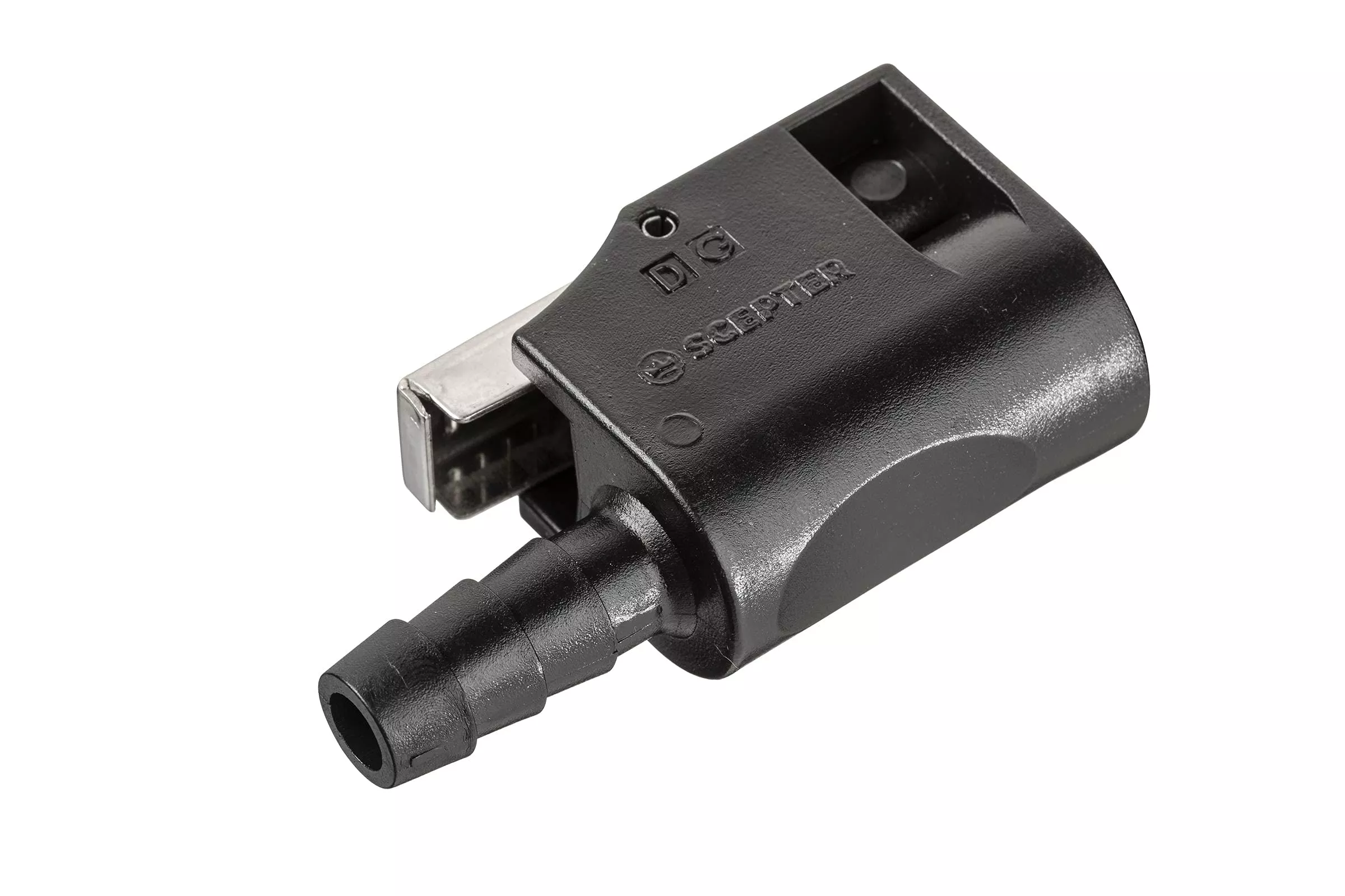 Scepter 05791 Fuel Line Engine Connector – 3/8′ Female,Black