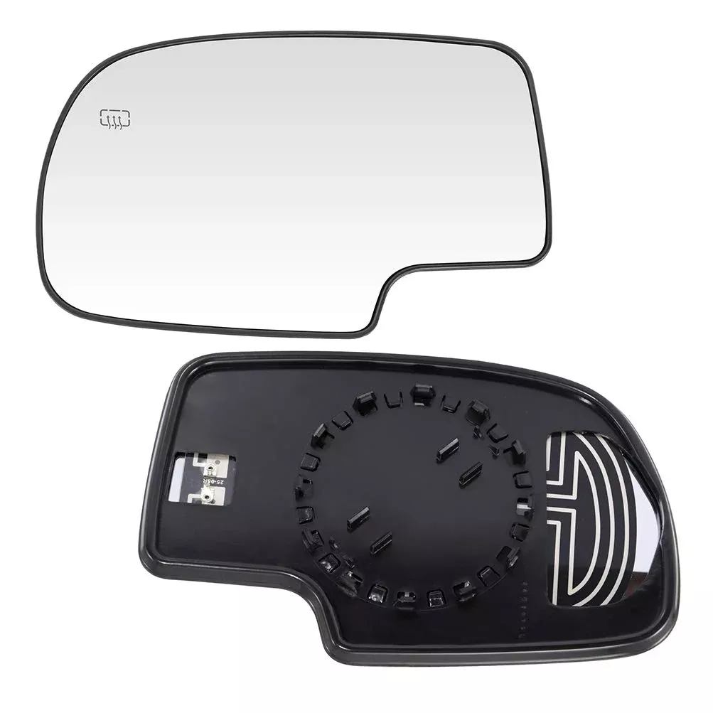Scitoo Exterior Mirror Replacement Glass,Fit For Chevy Exterior Accessories Mirrors Glass Fit 03-07 For Chevy For Gmc Silverado Sierra 1500/2500 Hd/3500 Classic Models With Power Heated (Pair)