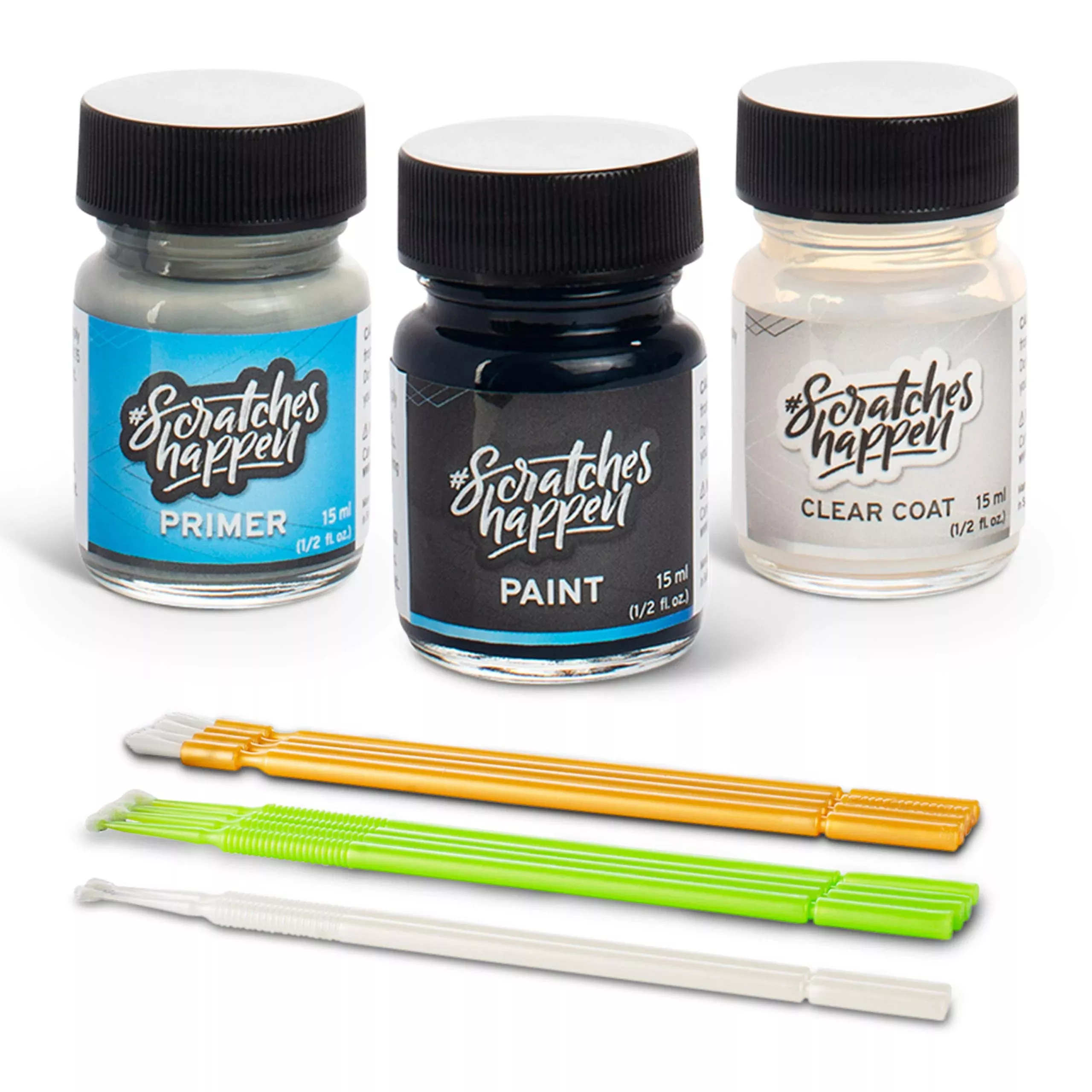 Scratcheshappen Exact-Match Touch Up Paint Kit Compatible With Audi Moonlight Blue Metallic (Lx5R/W1) – Bottle, Preferred
