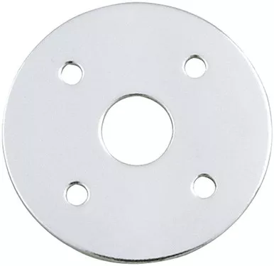 Scuff Plate Alum 3/8in Hole 50pk