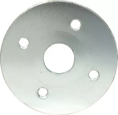 Scuff Plates Aluminum 3/8in Hole 10pk