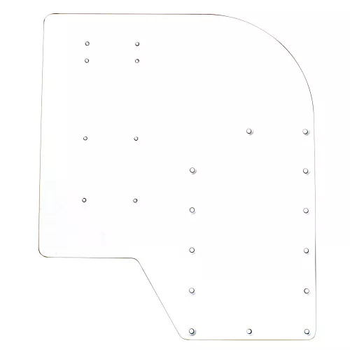 Sea Brackets Large Offset Trolling Motor Plate