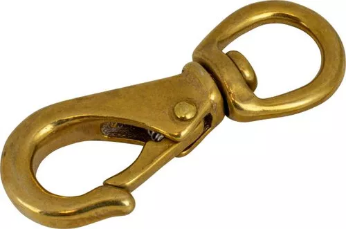 Sea Dog Brass Swivel Eye Snap Size - 2 139132-1