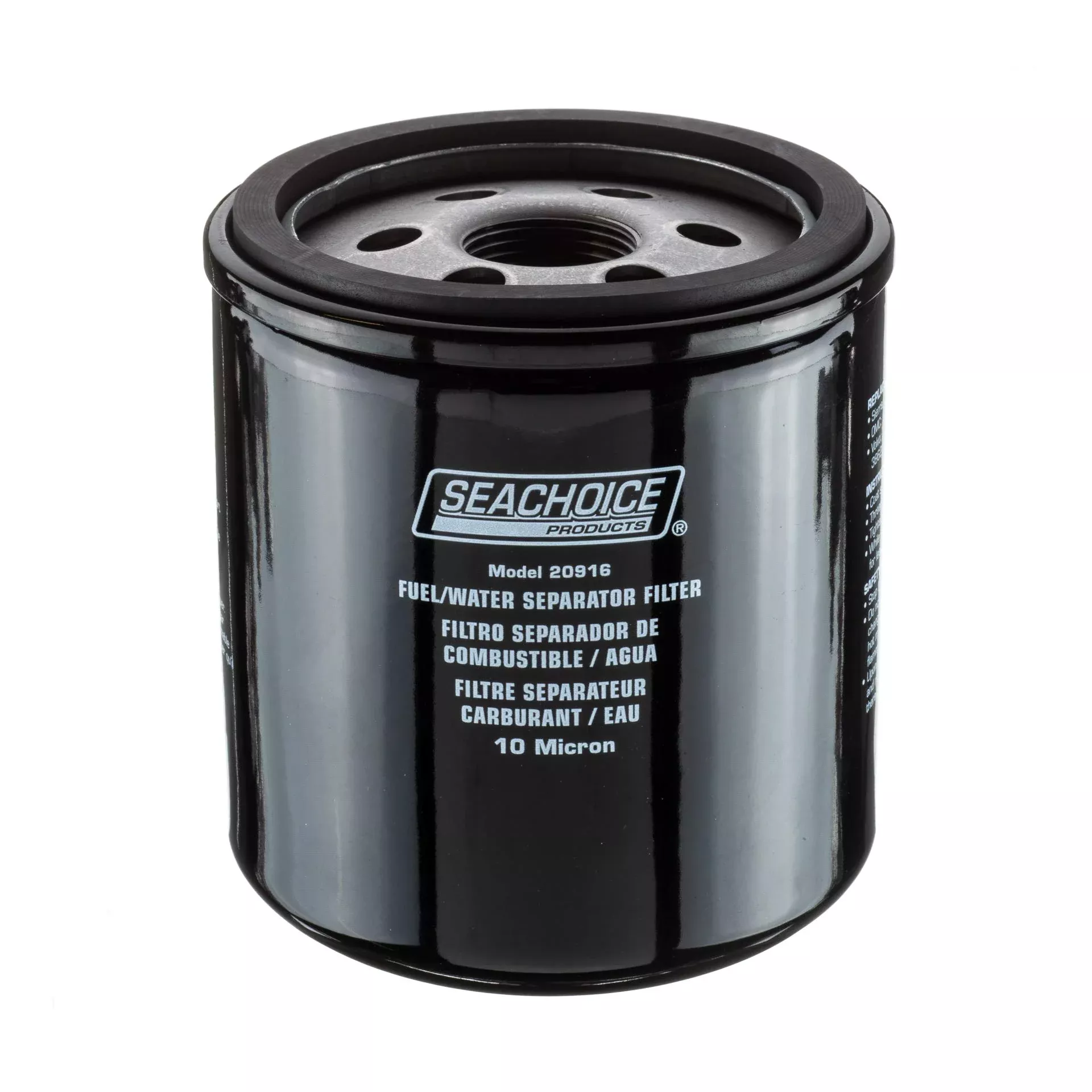 Seachoice Fuel Water Separator Filter Canister, Volvo & Omc, 21 Micron