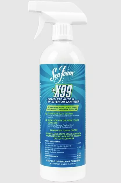 Seafoam Complete Auto & Rv Interior Sanitiz X99