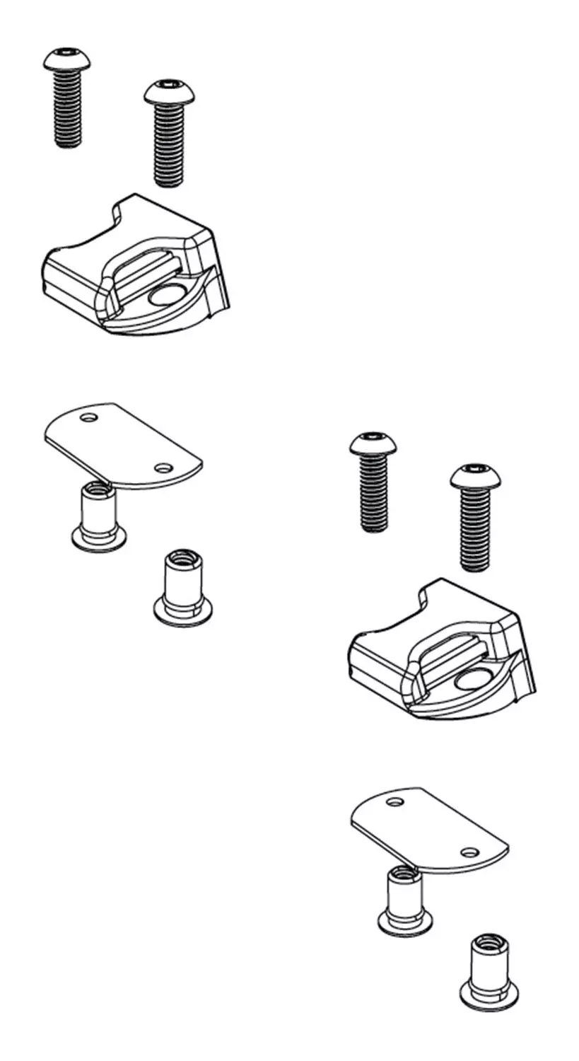 Service Kit – Bakflip – Top Side Buckle Ends With Hardware – (2)