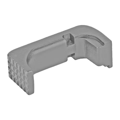 Shield Arms Magazine Catch/Release, Fits Glock 43X/48, Steel, Gray G43X-EMR-GREY