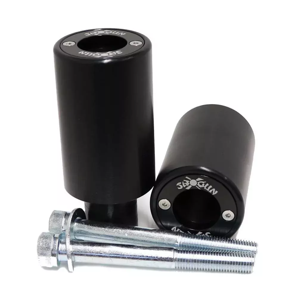 Shogun Kawasaki ZX10R Frame Sliders – Black PA2, Model 715-4959, Fits ABS & Non-ABS Models, No Cut Design, Made in USA