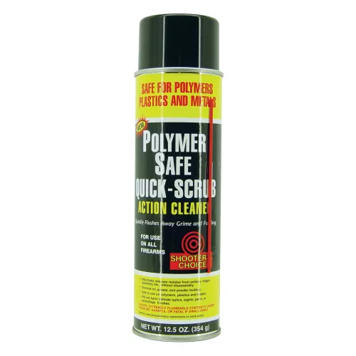 Shooter's Choice Polymer Safe Quick Scrub, Liquid, 12oz, Aerosol Can SHF-PSQ12