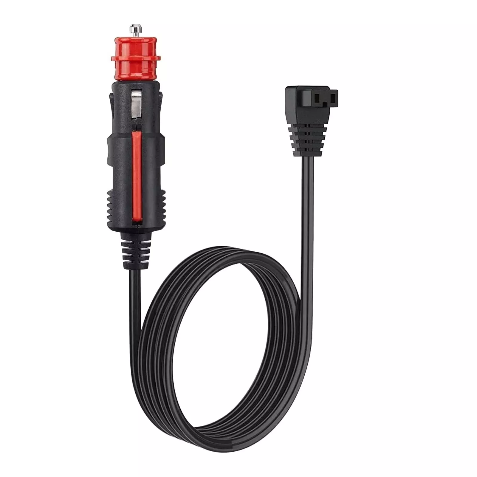 Silkgrace 12V/24V Cigarette Lighter Plug Dc Power Cord Power Cable For 12V Car Refrigerator Portable Car Refrigerator Fridge Freezer (Type)