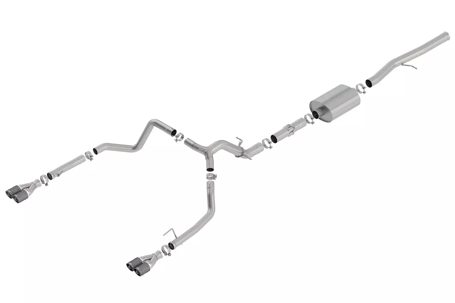 Silverado/Sierra 1500 6.2L 2019 Cat Back Exhaust Atak