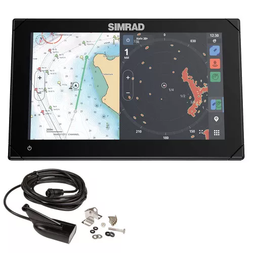 Simrad NSX 3009 9" Combo ChartplotterFishfinder w/HDI Transducer