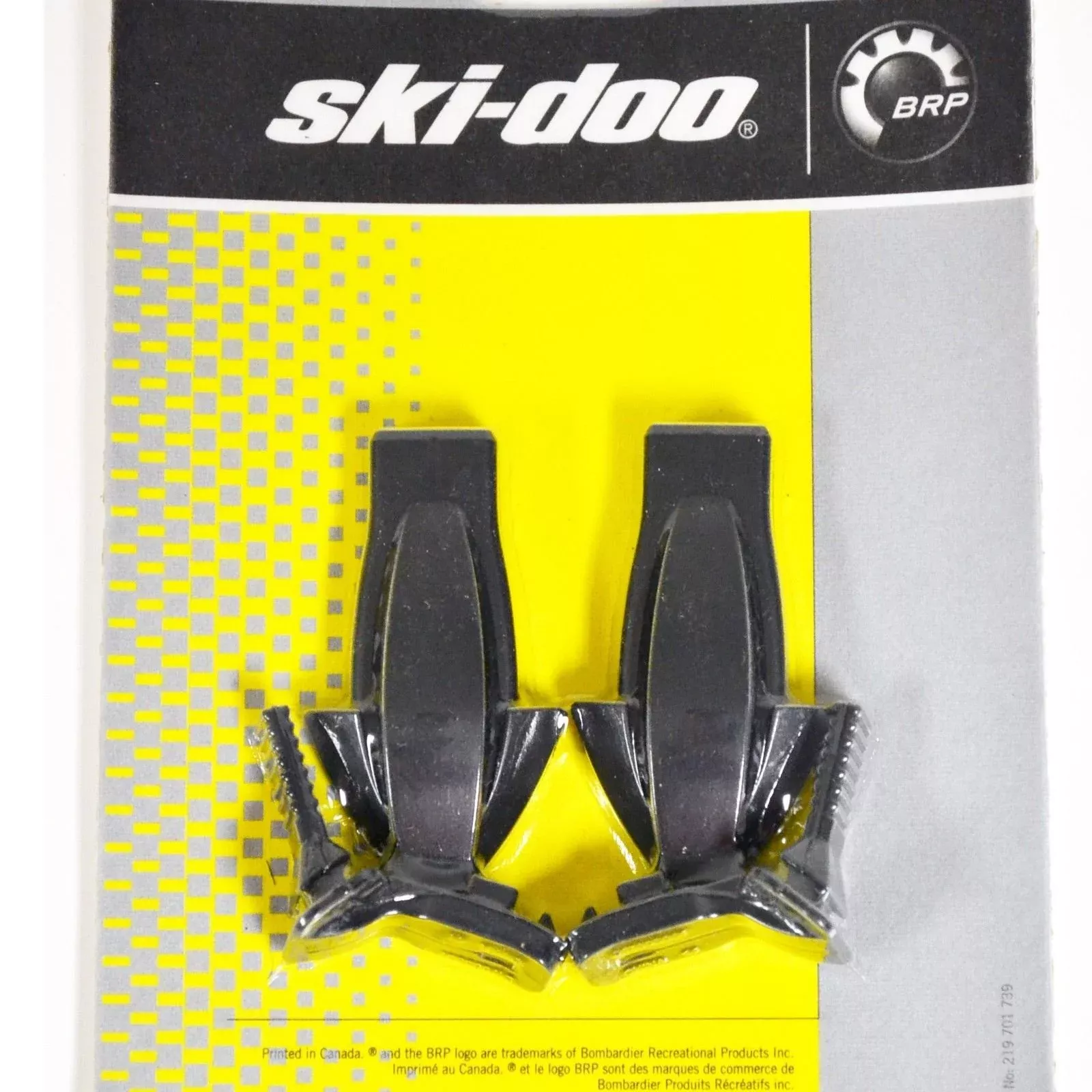 Ski-Doo Side Panel Latch Fastener Kit - Black, OEM Replacement for REV-XP Model
