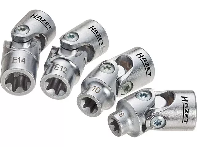 Socket Set – TORX Universal Joints – 3/8″ Drive – 4-Piece Set 880GE4