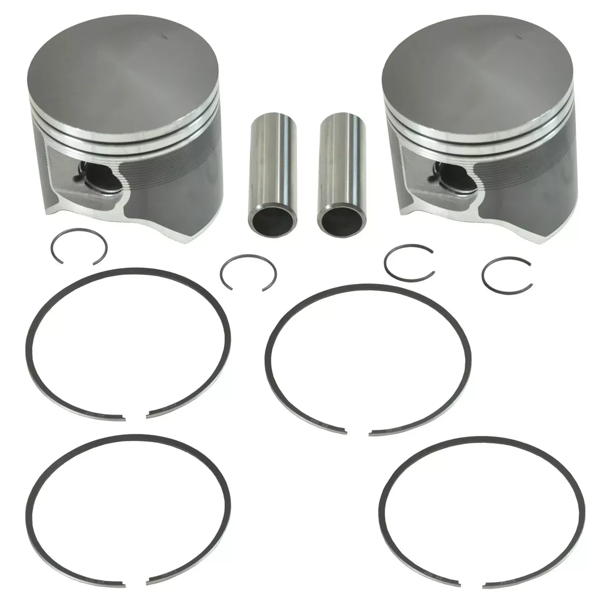 SPI 2 Standard Bore Piston Kits for Polaris 2011-2016 800 Snowmobiles - 85mm