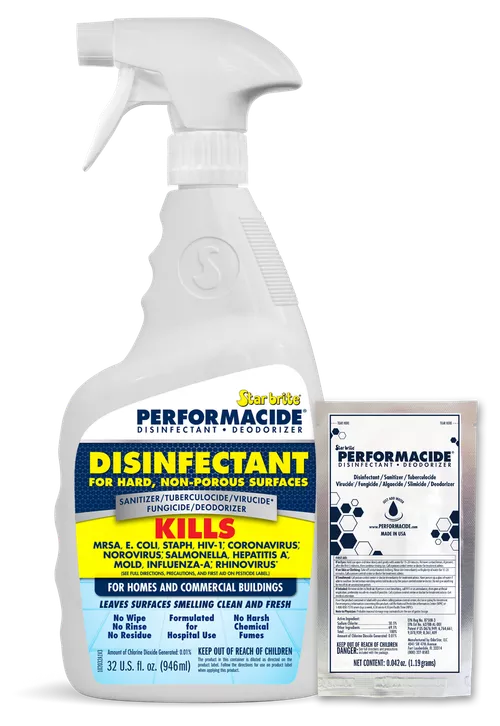 Star Brite Performacide Disinf 32 Oz. Sng Kit 102032