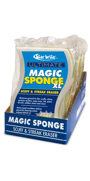 Star Brite Ultimate Magic Sponge Xl 8pk Disply 041008