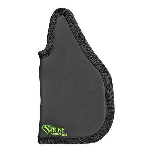 Sticky Holsters Modified Optics Ready Holster, Pocket Holster, Ambidextrous, Black, Fits Glock 17/21/22 / Beretta M9/92FS / Canik TP9SF / HK USP 45 / S&W M&P 2.0 5" / Sig Sauer P226/P220 / Walther G5 Match Pistols w/ Light Laser OR-9 Mod