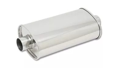 STREETPOWER Oval Muffler 2.75in inlet/outlet