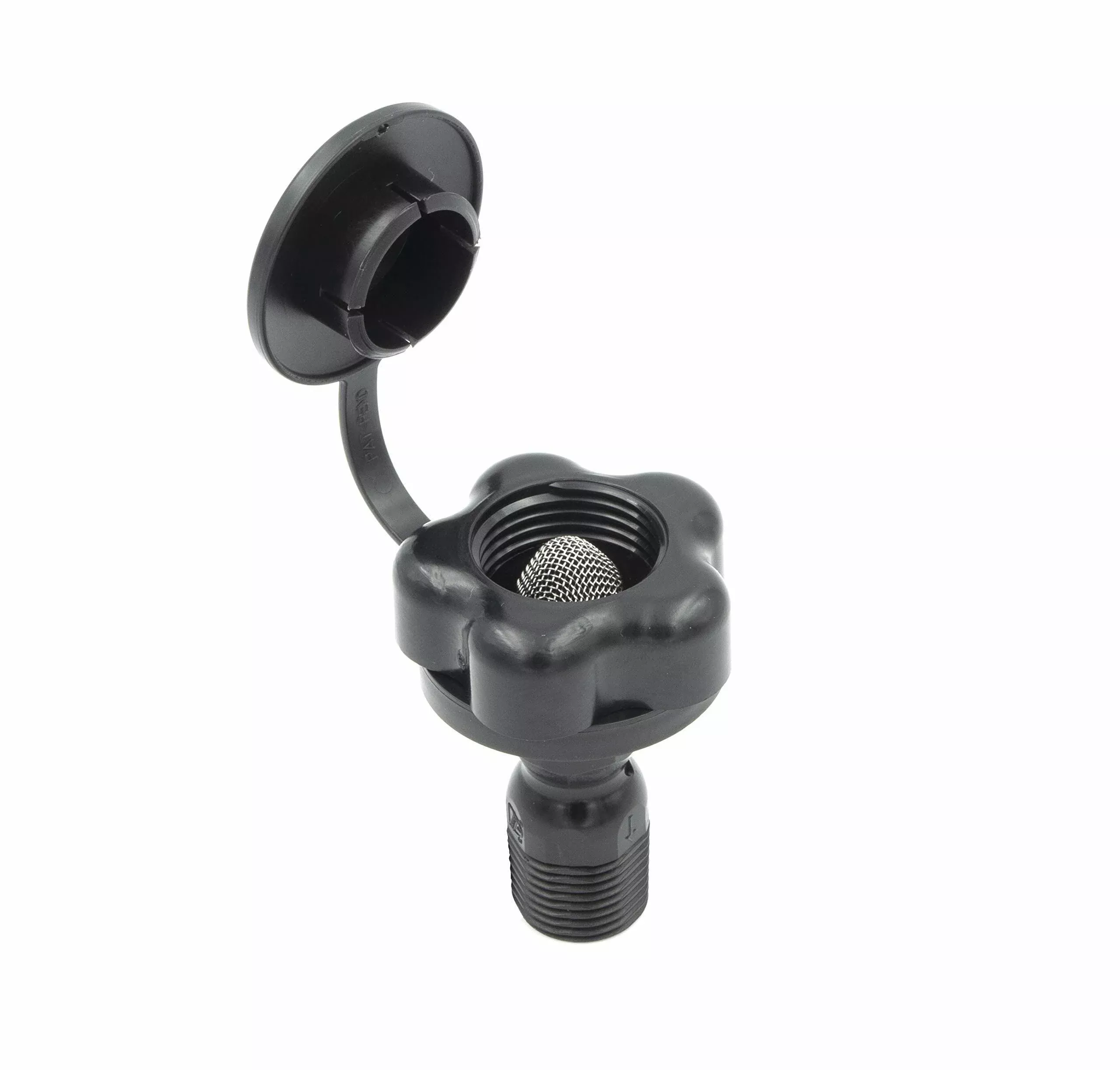 Thetford Rv Camper 1/2 Inch Thread Plastic Check Valve Backflow Preventer Black Pn 94211