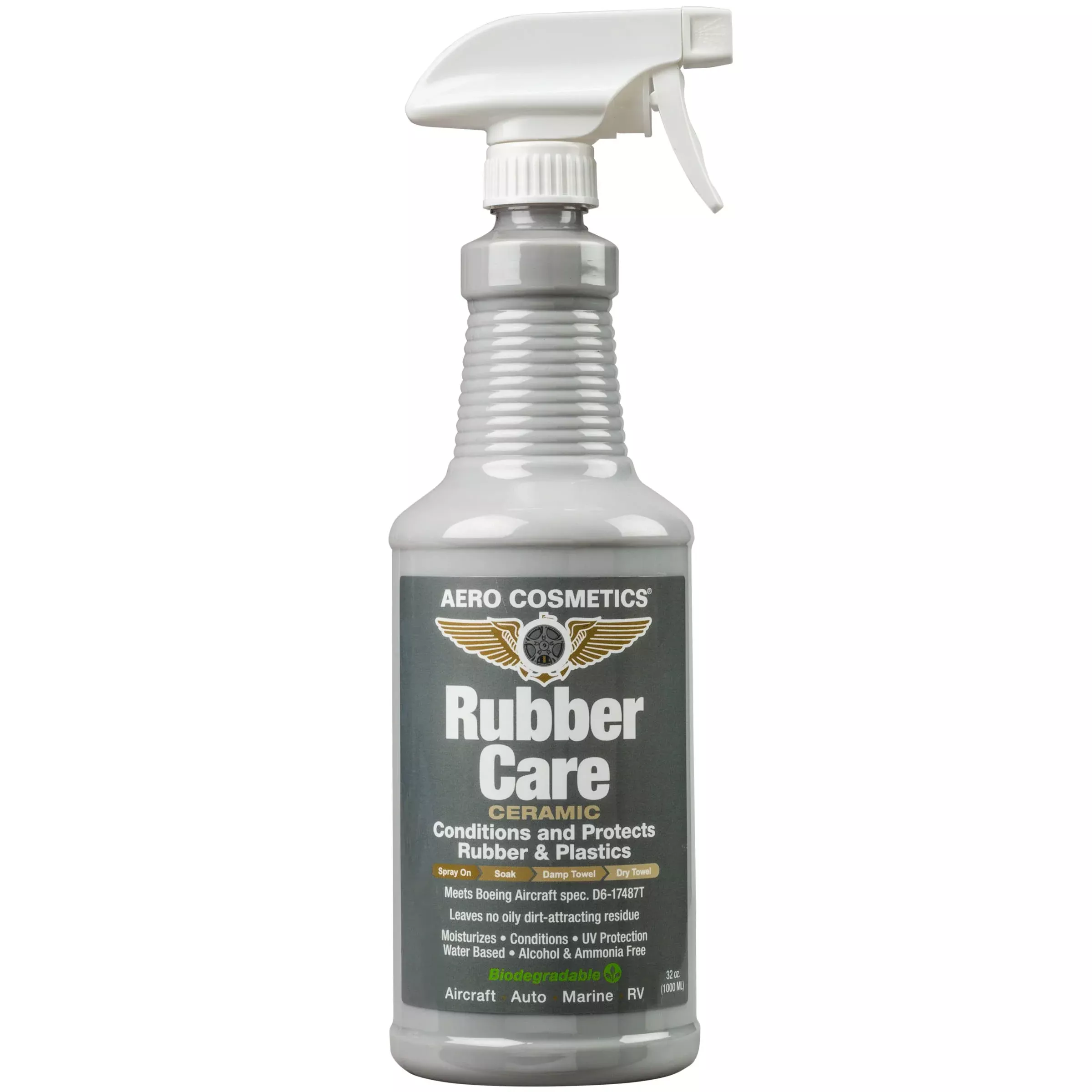 Tire Dressing, Tire Protectant, No Tire Shine, No Dirt Attracting Residue 32Oz Natural Satin/Matte Finish, Aircraft Grade Rubber Tire Care Conditioner, Better Than Automotive Products