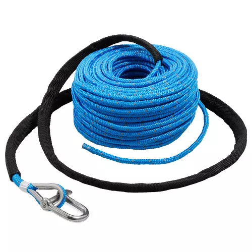 TRAC Anchor Rope 5mm x 100 Stainless Steel Shackle