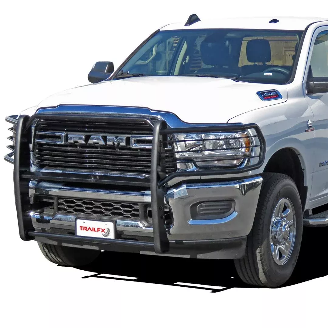 Trailfx Grille Guard E0039B – Black Heavy-Duty Protection for Trucks