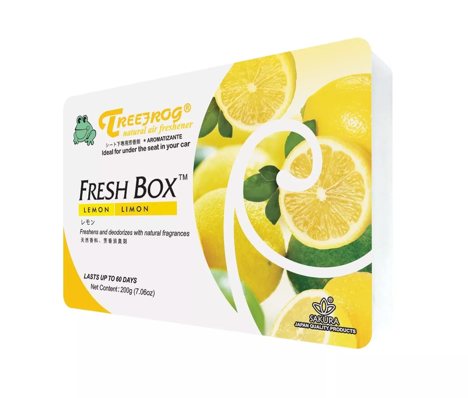 Treefrog Natural Air Freshener, Lemon Scent