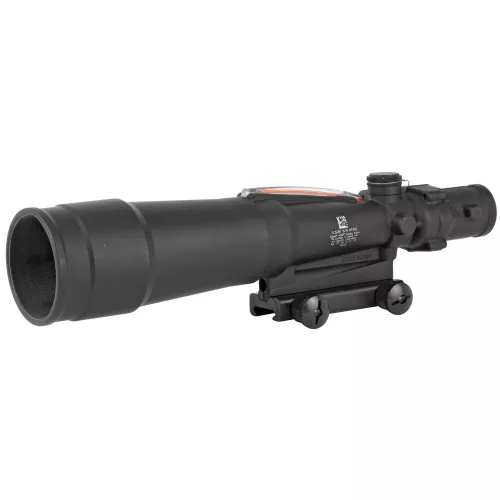 Trijicon ACOG Rifle Scope, 5.5X50, Red Chevron Reticle .308, Includes Flattop Adapter, Matte Finish TA55A