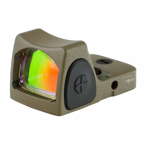 Trijicon RMR Type 2 Reflex Sight, 6.5 MOA, Adjustable LED, Flat Dark Earth RM07-C-700717