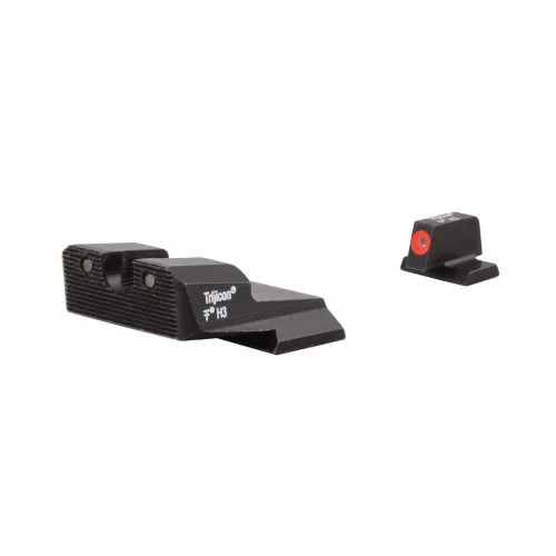 Trijicon Tritium HD XR Night Sight, Smith & Wesson M&P Shield, Orange Front, 3 Dot SA639-C-600856