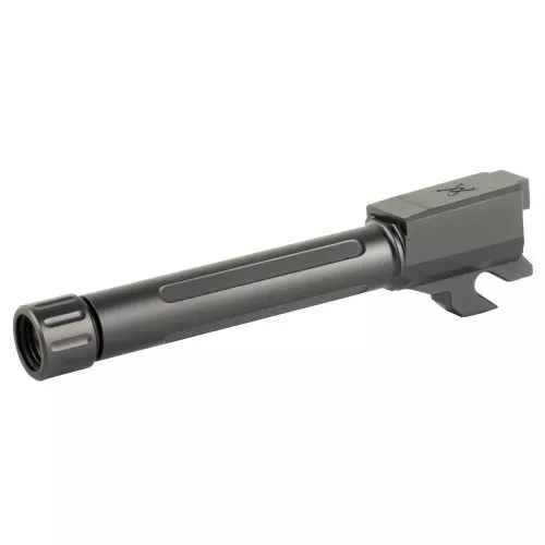 True Precision Barrel, 9MM, Black DLC, Threaded, Fits Sig P320 Compact TP-P32CB-XTBC