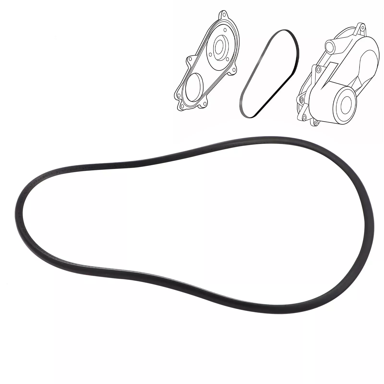 Tuolauthon Belt Box Seal Drive Clutch Cover Gasket Replacement For 2014-2020 Polaris Ace Rzr 1000 Xp 900S Ranger 900 1000