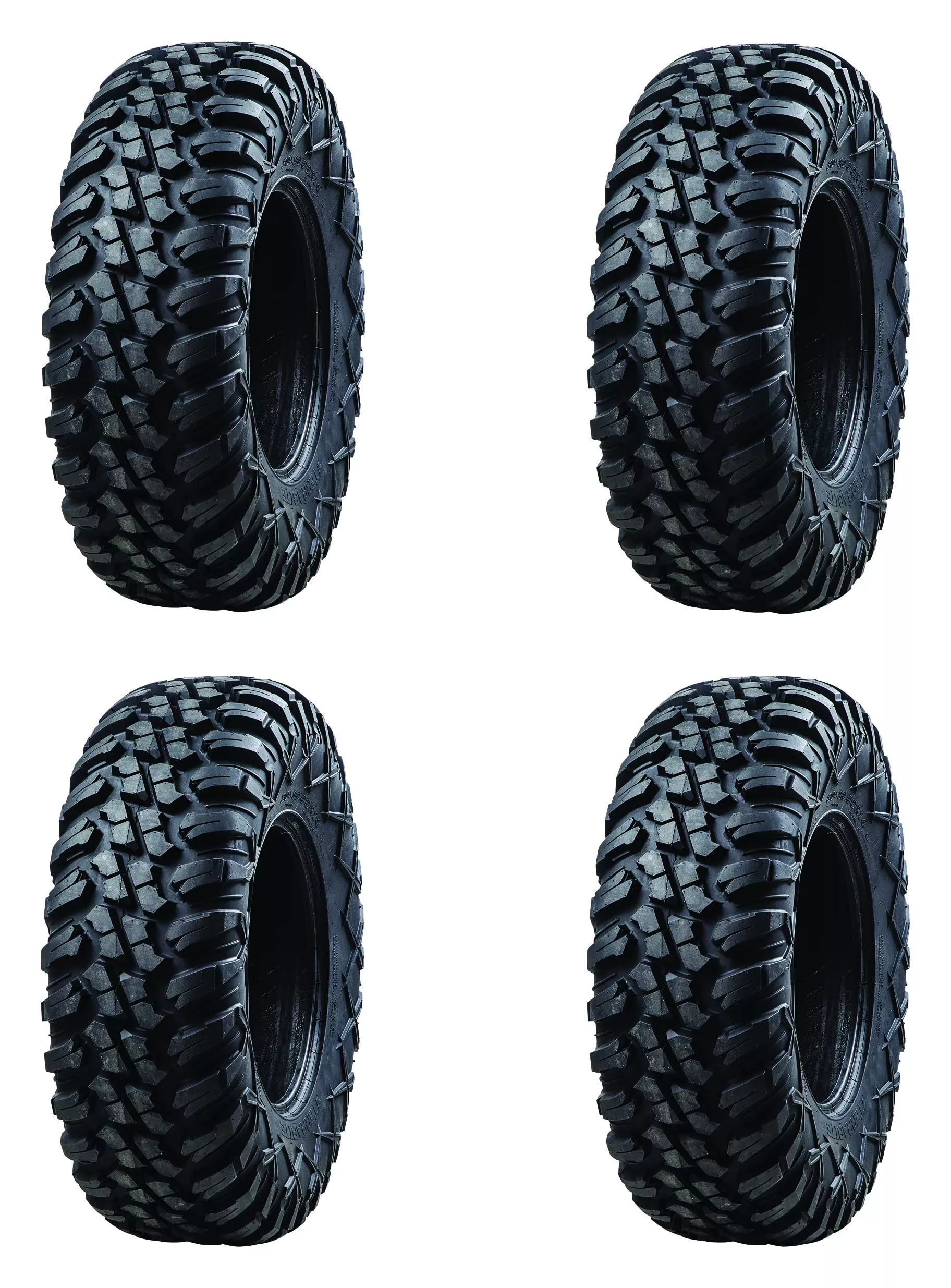 Tusk Terrabite Set Of 4 Utv Atv Tires (31X10-15)