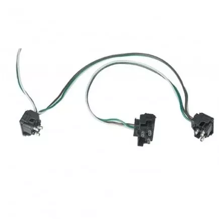 United Pacific 34226P – Wiring Harness – 3 Prong Right Angle Plug Wiring Harness With 3 Plugs – 12′ Lead, Card Packaging