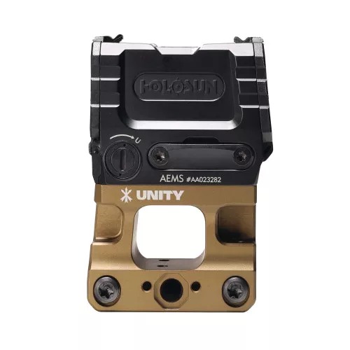 Unity Tactical FAST, Flat Dark Earth, AEMS, Anodized FST-AEMF