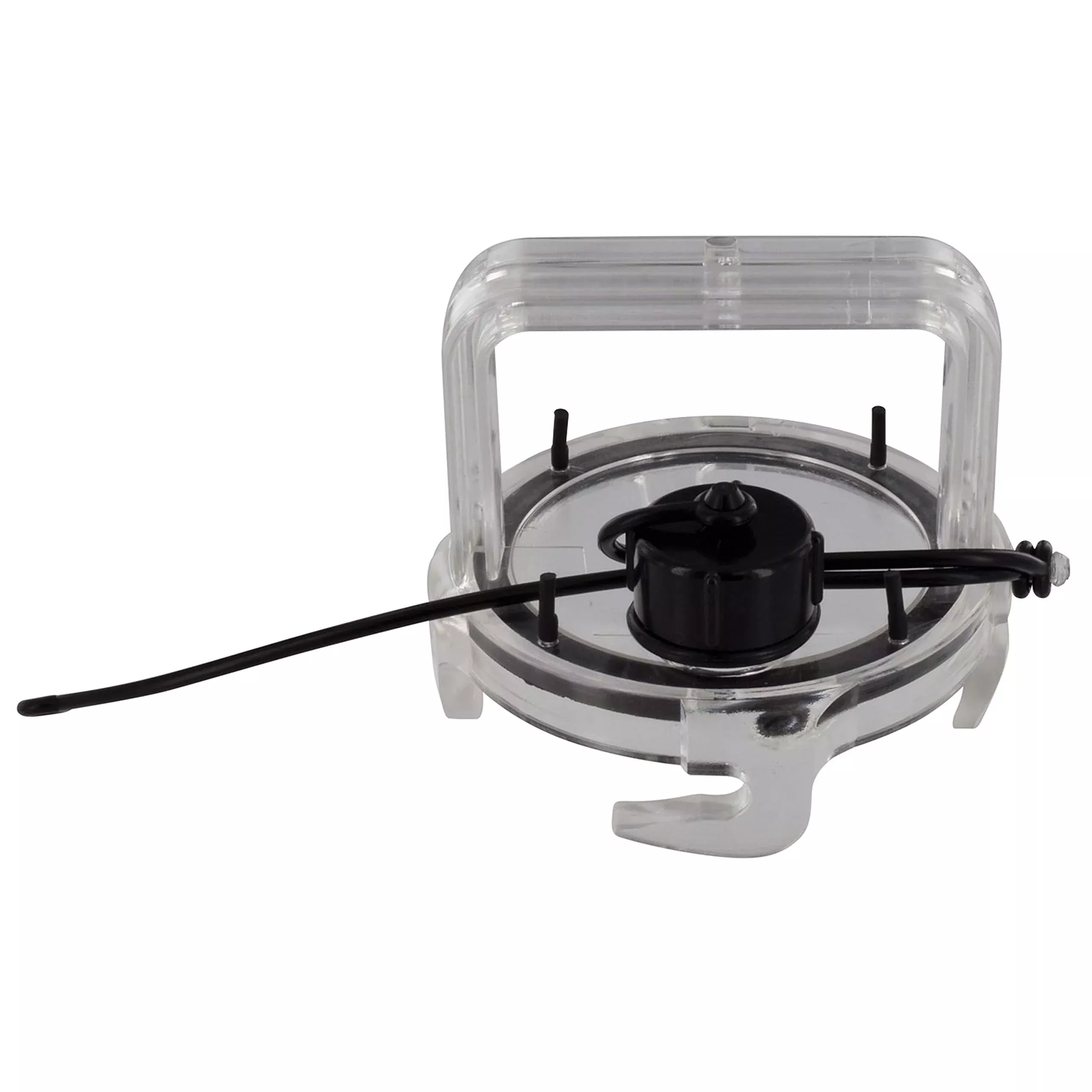 Valterra F02-3106Cl Ez Coupler Valve Cap With Handle – 3.9, Clear