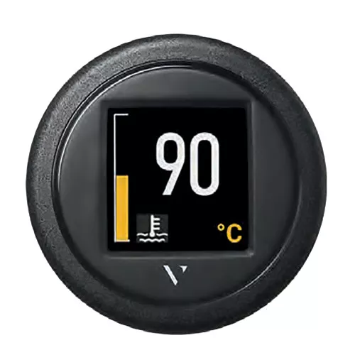 Veratron 2-1/16" (52mm) ViewLine Flex Gauge - Black