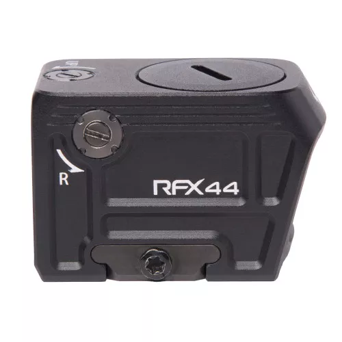 Viridian Weapon Technologies RFX, Reflex Sight, 5 MOA Green Dot, 1X44mm Objective, Black, ACRO Footprint, Includes Docter/FastFire/Venom Adapter 981-0108