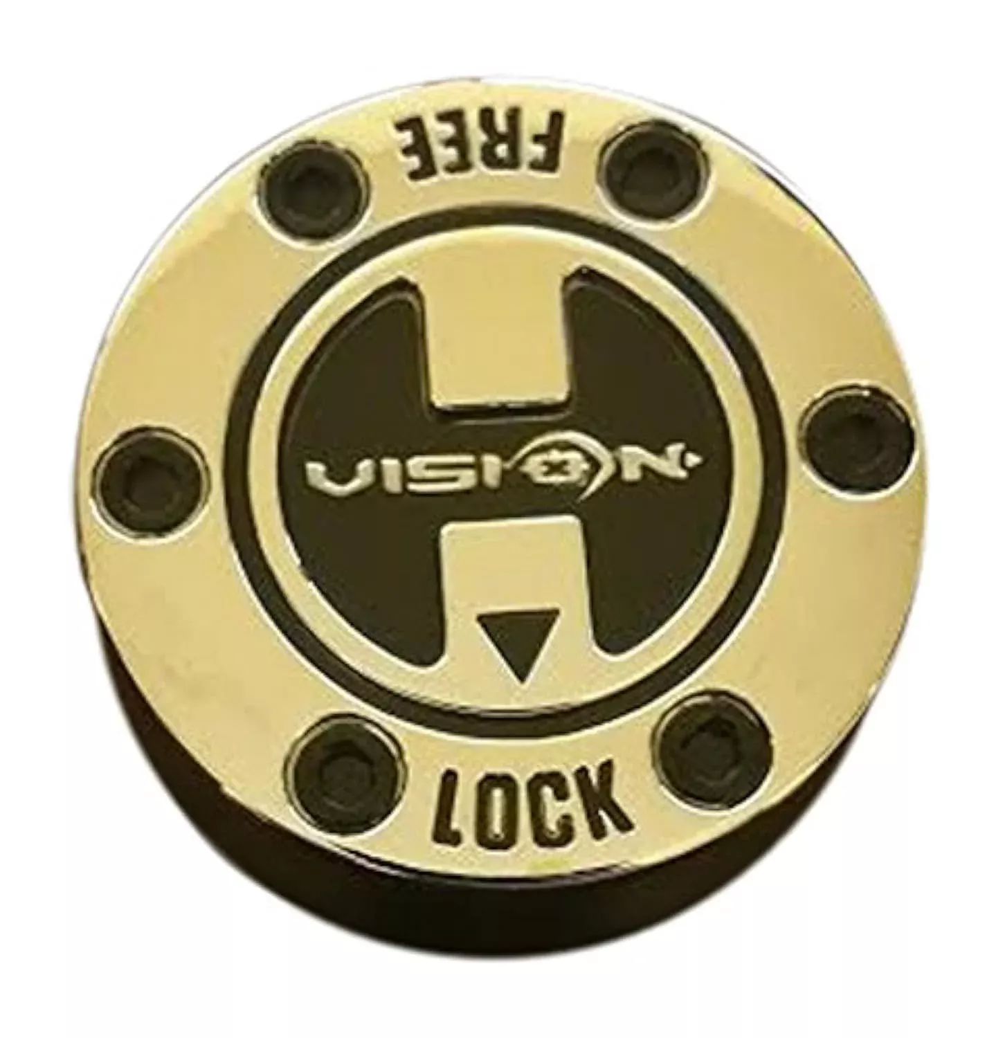 Vision Free Lock Atv C393A 393-A-Cap Lg1010-52 Chrome Wheel Center Cap