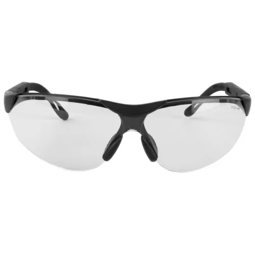 Walker's Elite, Shooting Glasses, 5 Position Adjustment, Polycarbonate Lenses, Clear, One Pair GWP-XSGL-CLR