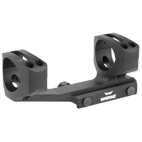 Warne Generation 2 Mount, 30mm, Fits AR Rifles, Extended Skeletonized, Black Finish XSKEL30TW