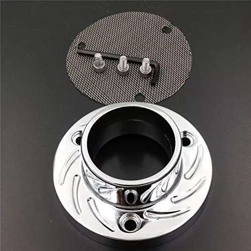 Xkmt-Exhaust Tip Muffler Power Compatible With Artic Cat Dvx400 Kawasaki Kfx400 Suzuki Lt-Z400 Chromed [B00Ywcakwu]