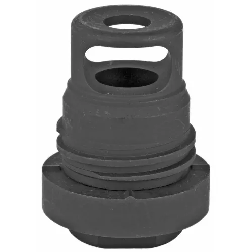 Yankee Hill Machine Co Mini QD Muzzle Brake, Black Finish, 1/2X28, Includes Shim Set YHM-3102-1MB-28A
