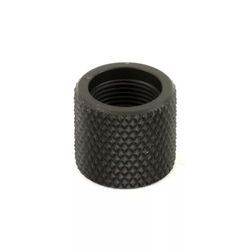 Yankee Hill Machine Co Thread Protector, Rifle, .22/5.56, 1/2X28, .730 Outer Diameter, Matte YHM-3411-B