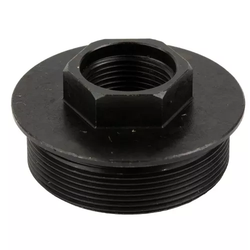 Yankee Hill Machine Co Universal Suppressor Mount, Coverts HUB Mount to Direct Thread, 11/16″-24, Melonite QPQ Finish, Black YHM-2189-24B