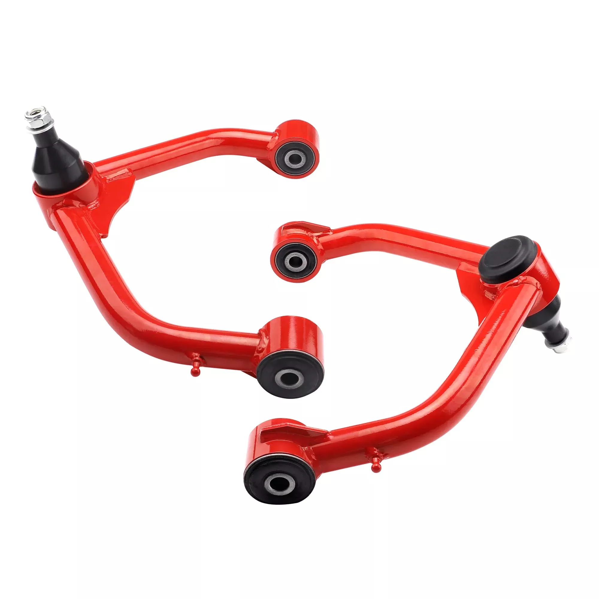 Yizbap 2Pcs Front Upper Control Arms With Ball Joint For 2006-2023 Ram 1500 2Wd 4Wd, 2-4 Lift Suspension Control Arms (Red)