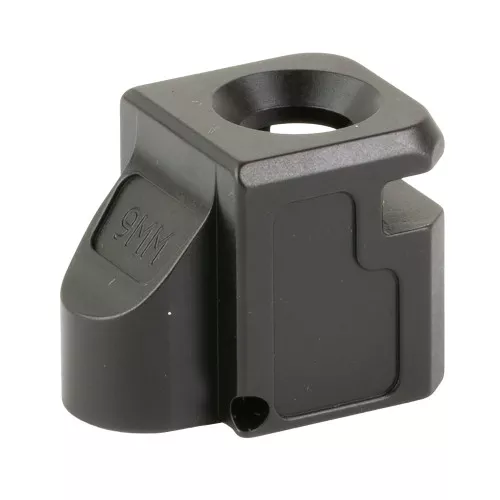Zaffiri Precision Blowhole, Compensator, 9MM, Nitride Finish, Black, 1/2×28, Fits Glock 43/43X/48 ZP.COMP.43.BN